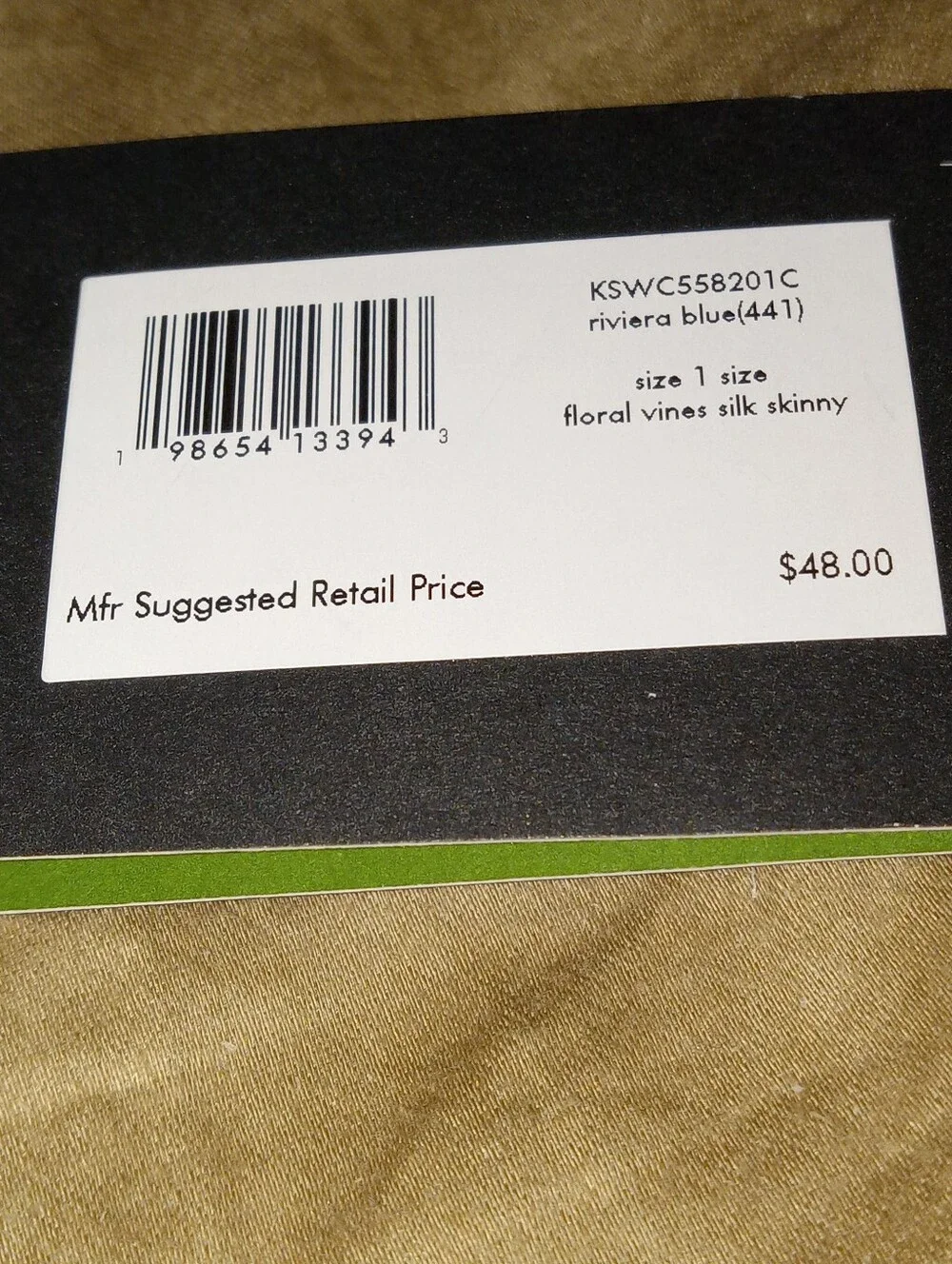 Kate Spade Floral Silk Scarf